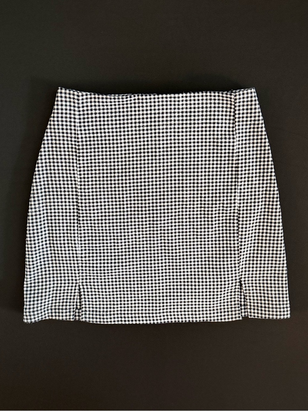 Brandy Melville John Galt Gingham Mini Skirt